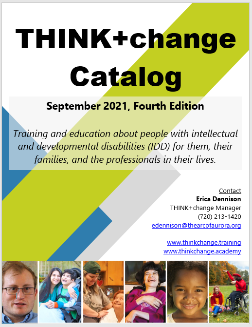 THINK_change catalog cover page