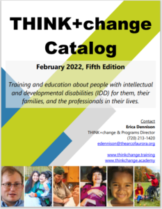 THINK+change catalog coverpage